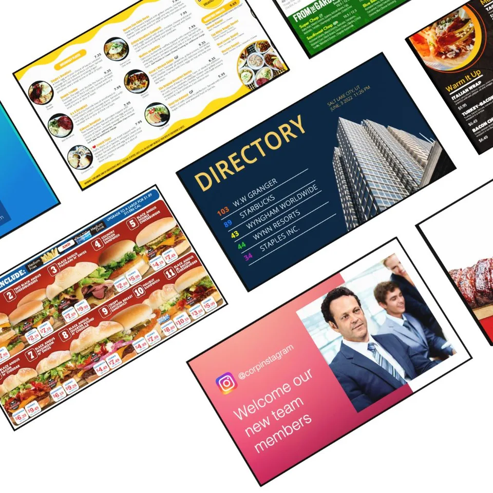 EasySTART Menu Design